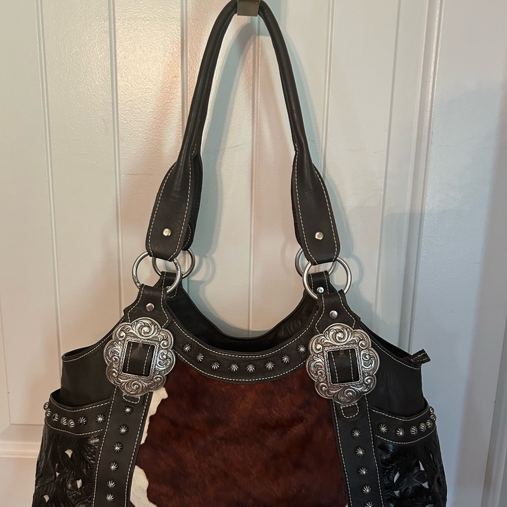 American West Cowhide and Leather  bag